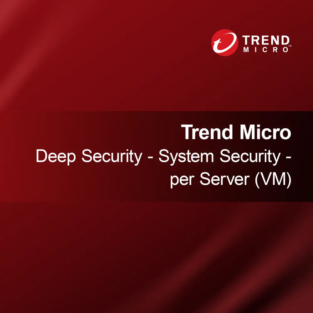 Trend Micro Deep Security - System Security - per Server (VM)
